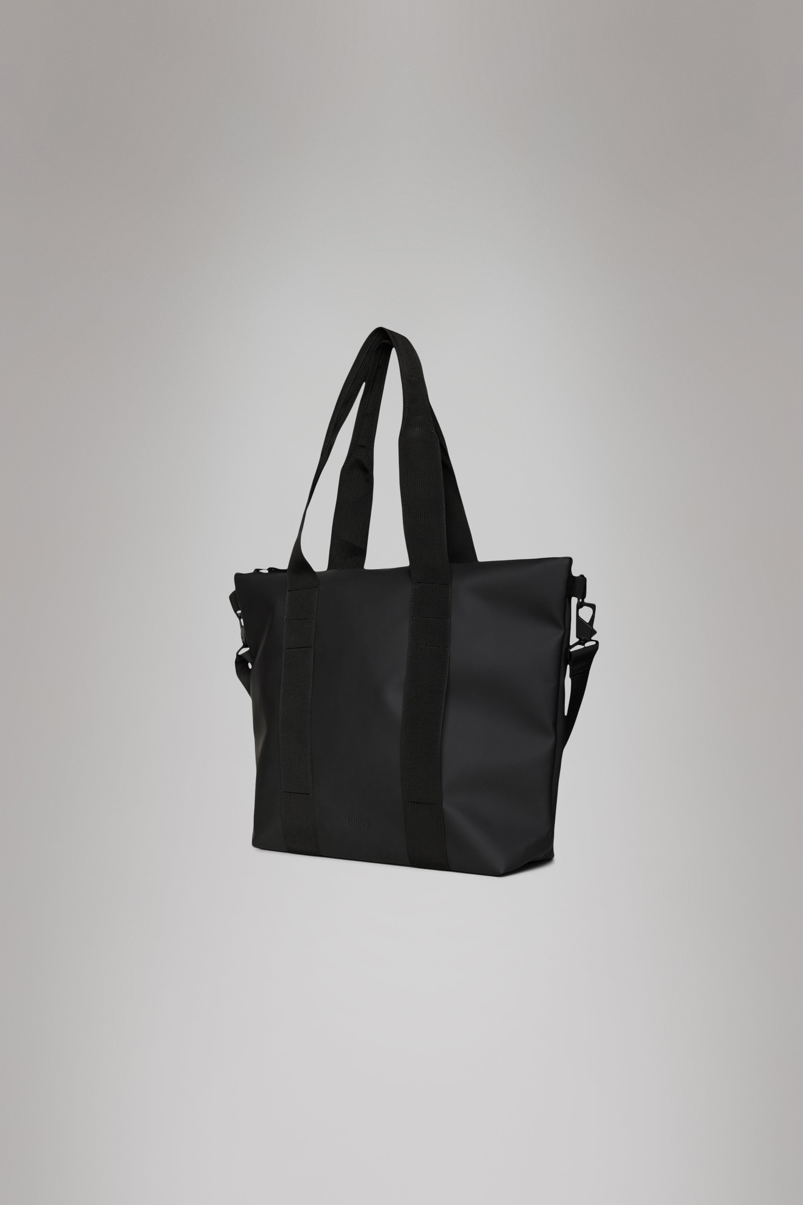 RAINS Tote Bag Mini Black 16L H36 x D13 x W40 cm Tote